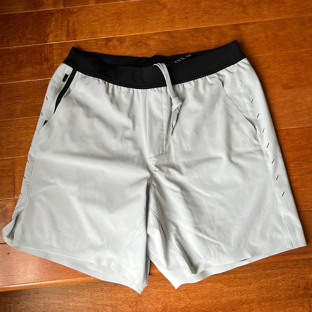 NWOT Ten Thousand Light Gray Interval Short (Liner) 7